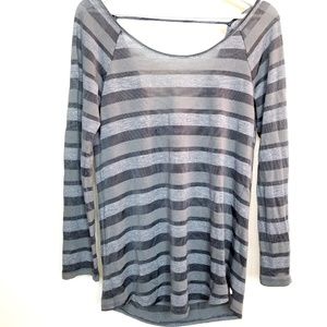 Anthropologie Draped Back Top